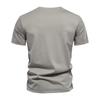 Men's Short Sleeved T-shirt With Large Area Embroidery Men's Casual T-shirt