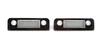 Lampy tablicy rejestracyjnej LED kompatybilne z Ford Fiesta, Fusion, Mondeo, Off-Road, 2 szt