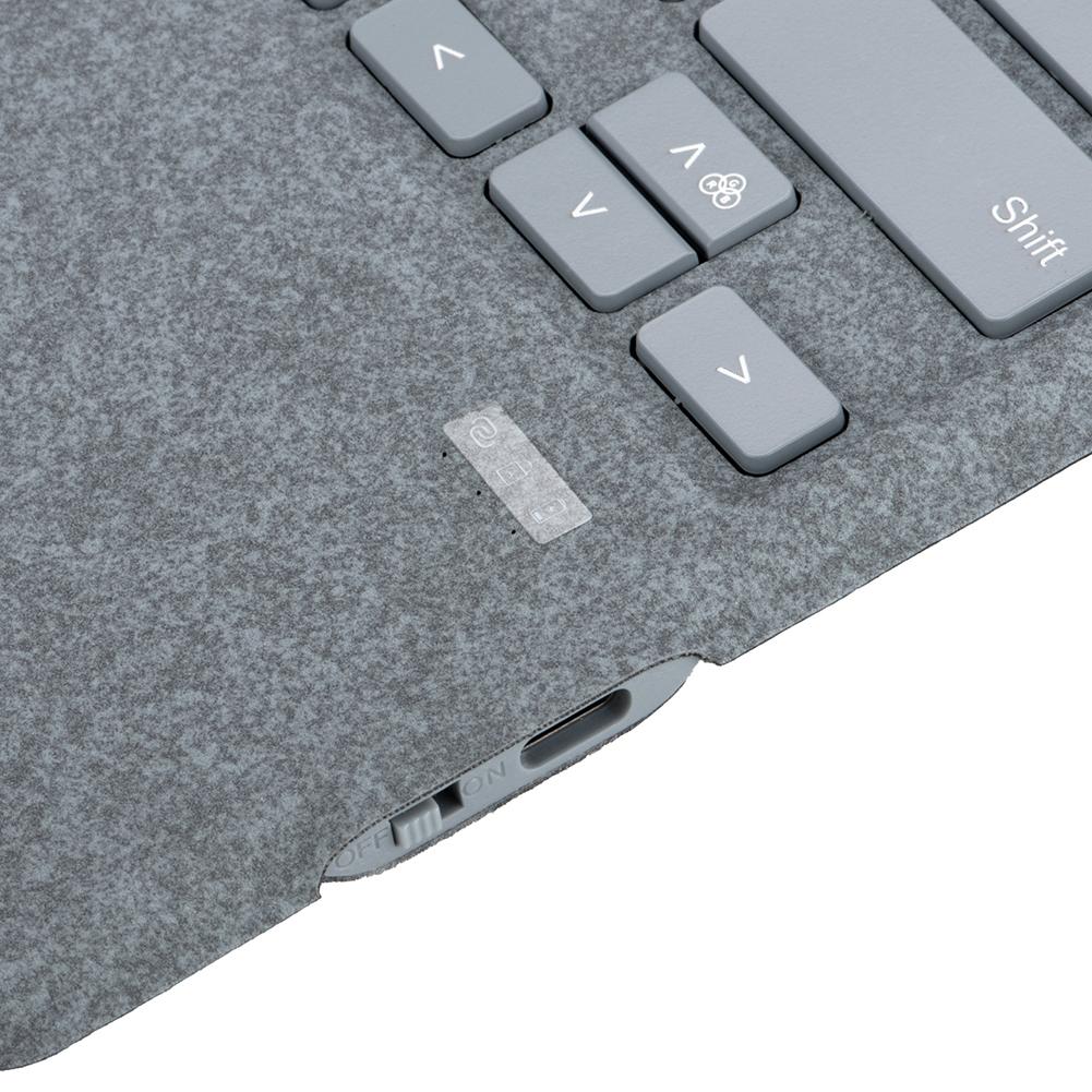 Portable Wireless Keyboard 7 Colors Backlight Bluetooth-Compatible Type Cover Keyboard Magnetic for Surface Pro 3/4/5/6/7/7 Plus