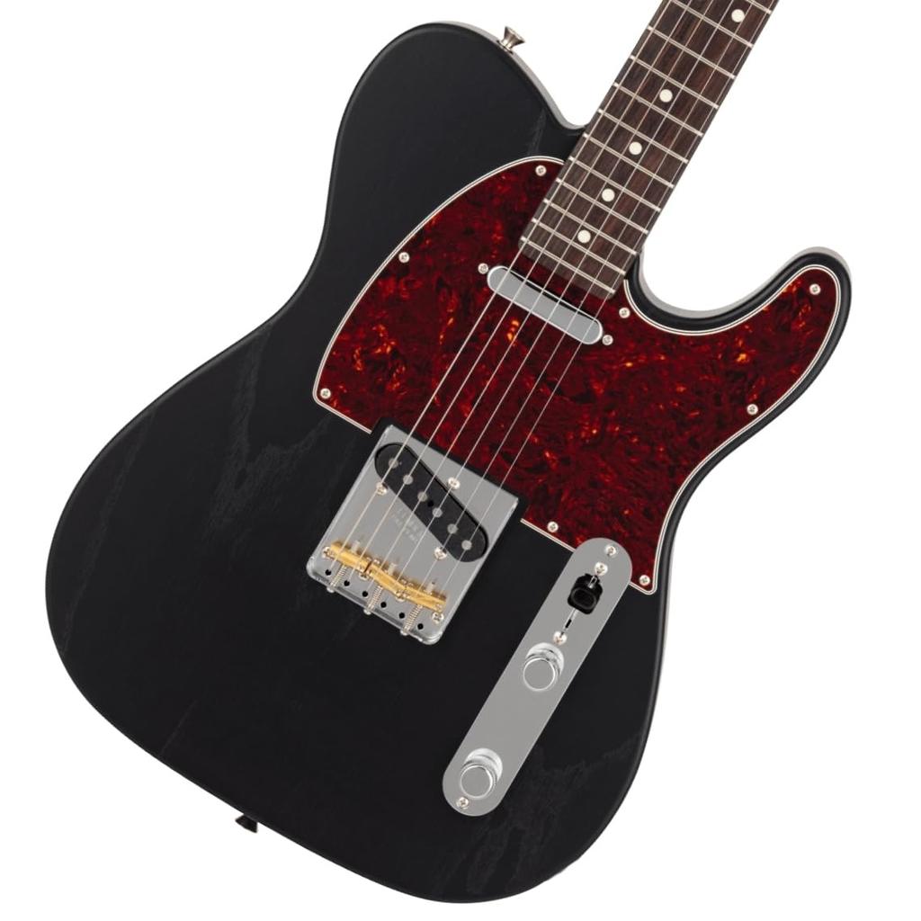 Fender/Made in Japan Limited Telecaster Raw Ash Rosewood Fingerboard Black [Limited Edition]