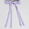 Lystrfac Fashion Fabric Ribbon Hair Bow Hairpin for Women Girls Hair Clips Back Head Top Clip Female Hair Accessories