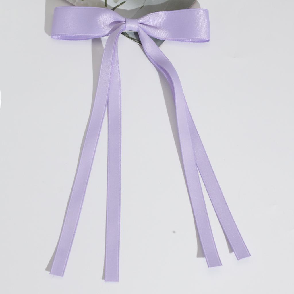 Lystrfac Fashion Fabric Ribbon Hair Bow Hairpin for Women Girls Hair Clips Back Head Top Clip Female Hair Accessories