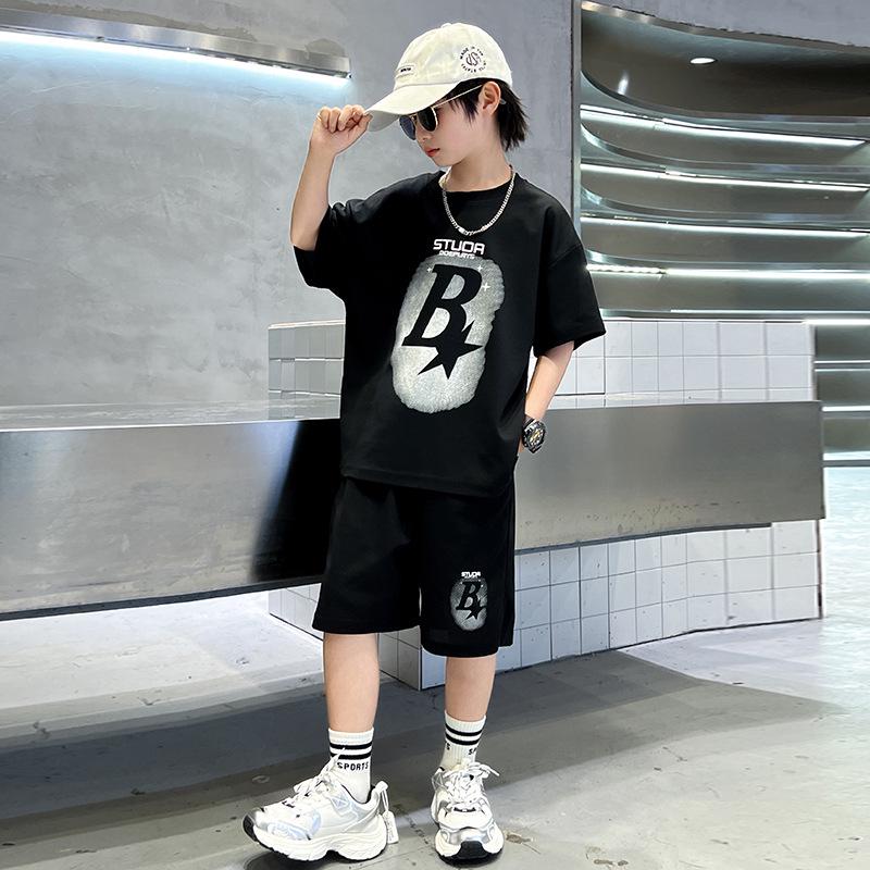 Jungen Cooles Sommer Kurzarm Set 2025 - Trendige und Schicke Mode für Kinder