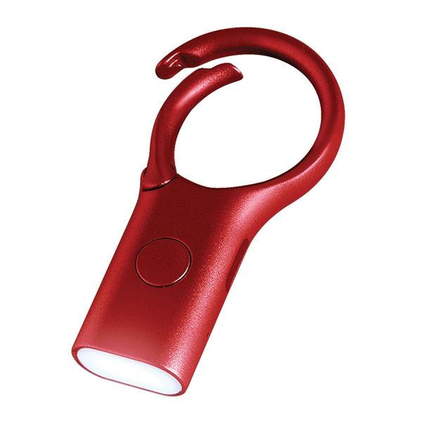 Lexon Nomaday Keychain Flashlight Dark Red LL136DR