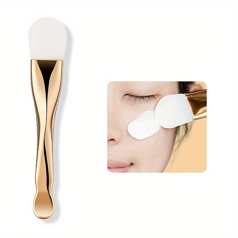 Double Head Silicone Facial Mask Brush F Ace Cleaning Scraper Daub Type Mud Film Special Brush Beauty Tool