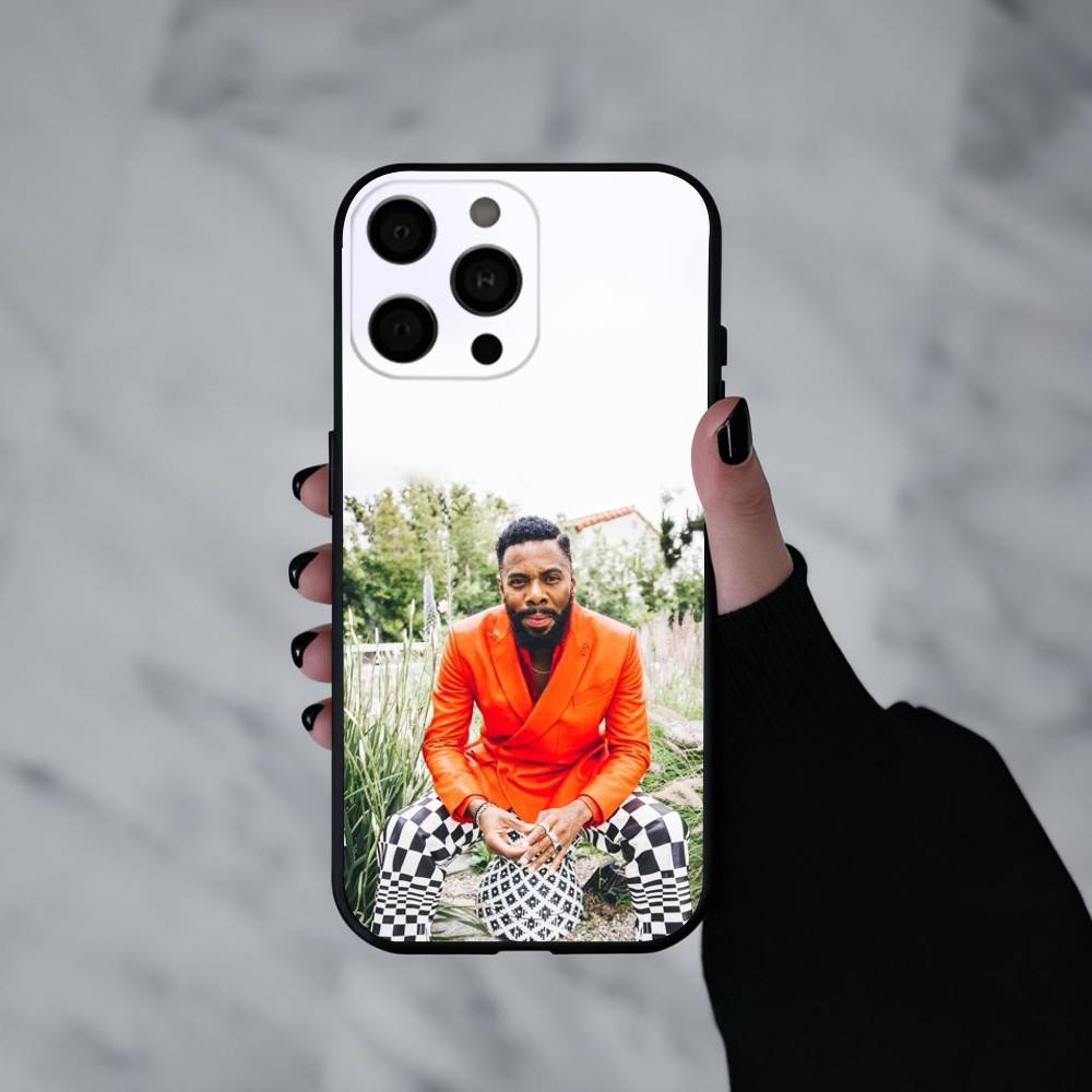 1PC Actor C-Colman D-Domingo  Phone Case For iPhone 17pro,16,15,14,13,12,11 Plus,Pro Max,XS,Soft Silicone Black Cover