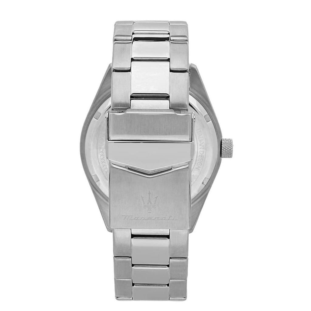 Maserati Competition Stainless Steel Green Sunray Dial Quartz R8853100043 100M Men's Watch