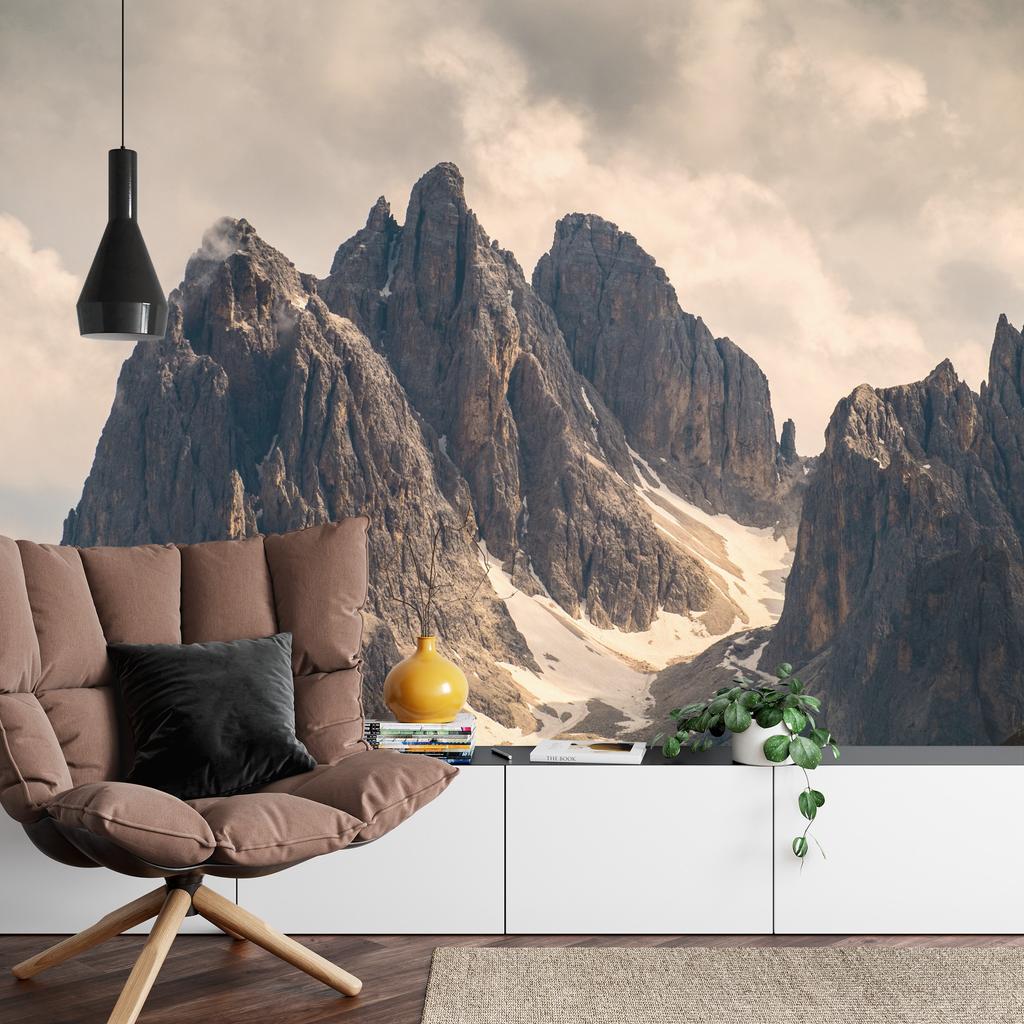 Photomural Mountain Landscape Self-Adhesive Mural 520x318