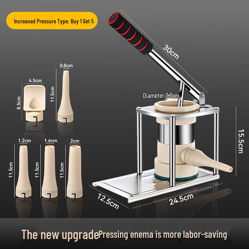 Manual Stainless Steel Vertical Sausage Stuffer