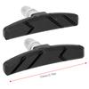 One Pair Rubber Mountain Road Bike Brake Pads Braking V Brake Holder Blocks Cycling Accessories