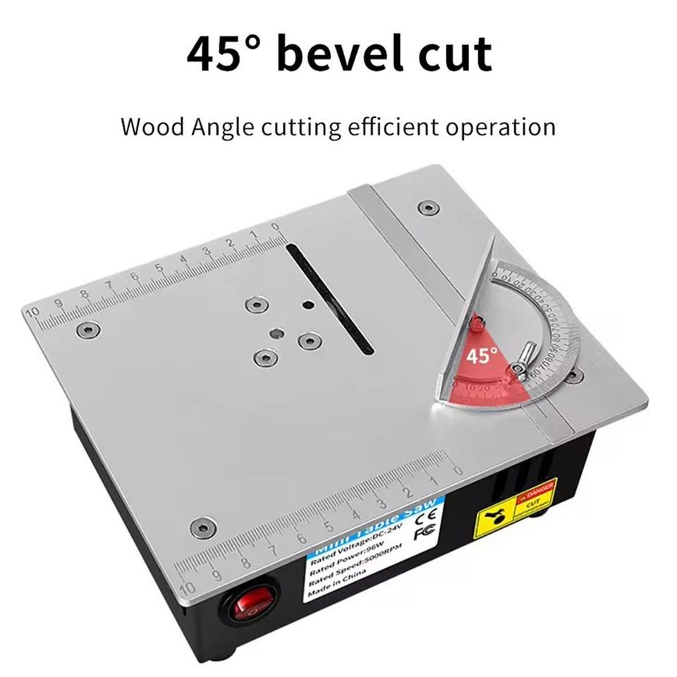 Mini Woodworking Table Saw Electric Multifunctional Cutting Machine New