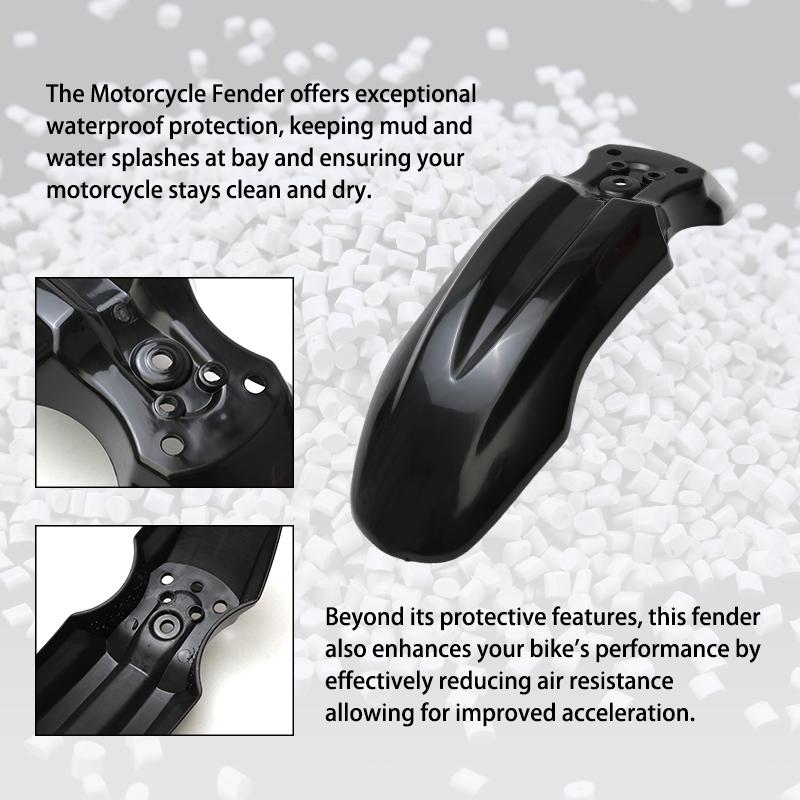LINGQI Motorcycle Front Fender Mudguard Cover Fairing Kits Protection Fenders For CRF50 Motocross Pit Dirt Bike Tuttio Parts