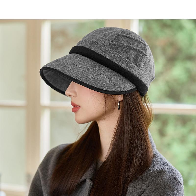 Color Block Fisherman Hat Women's Autumn Winter Basin Hat