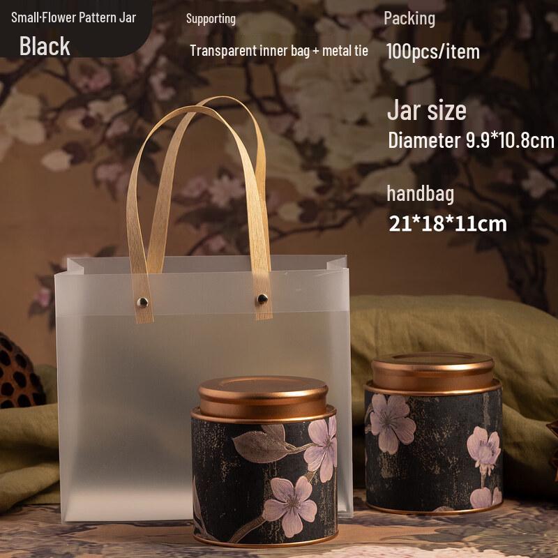High-End Copper Tea Caddy