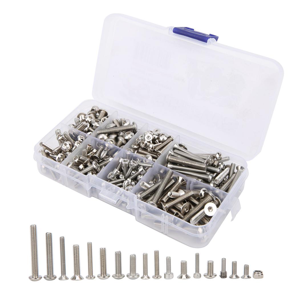 RC Car Stainless Steel Screws Box Set Accessory for Traxxas Maxx 1 10 Remote Control Car