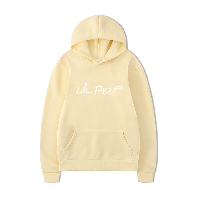 Hot Search Street LilPeep Hooded Crew Neck Sweater Hooded Sweater
