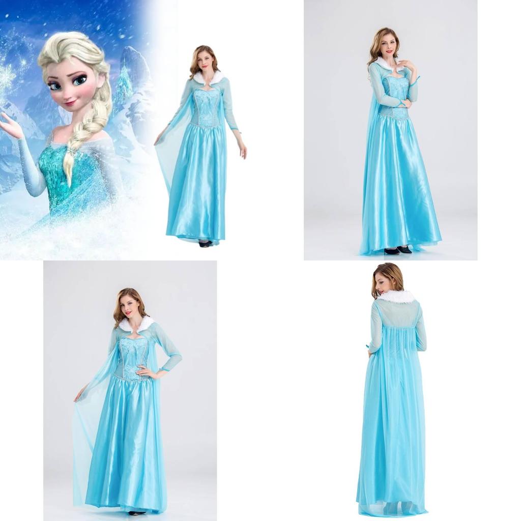 Stunning Adult Elsa Costume From Frozen For Cosplay Events And Themed Parties