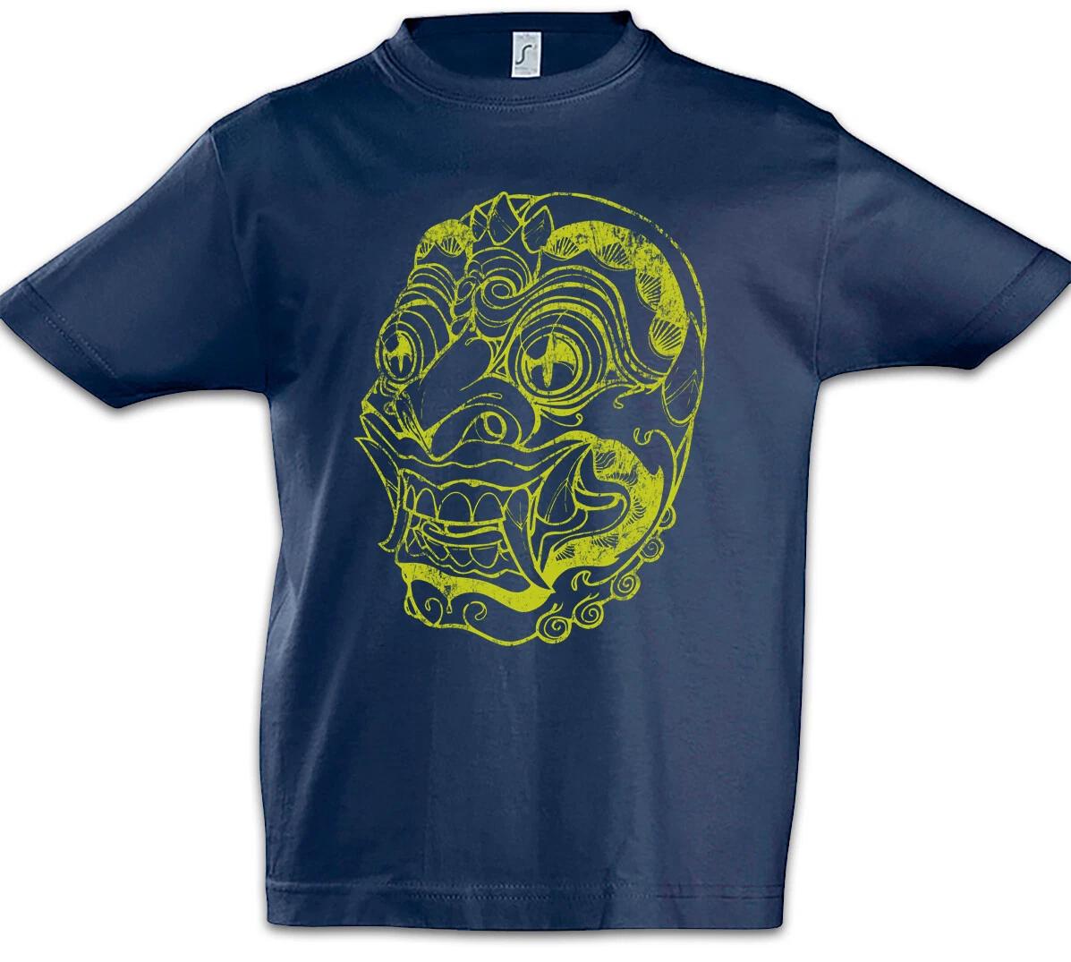 Chinese Dragon Head II Boys kids boys T-Shirt Mask China Chinese Dragon Dragon Head 110