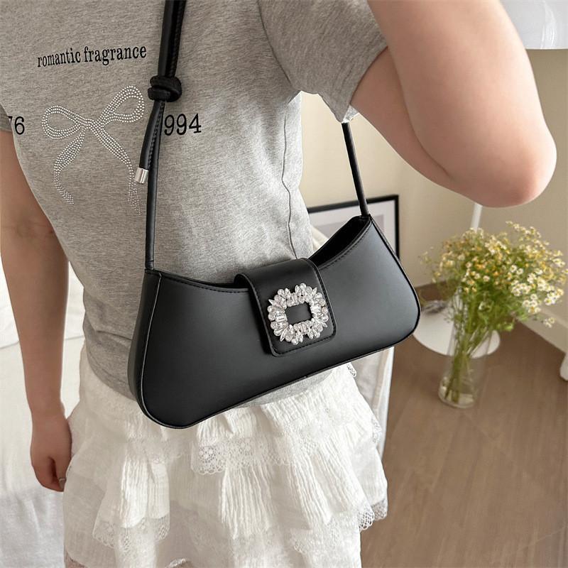 Stylish Casual Women's Shoulder Bag Chic And Minimalist Baguette Bag For Summer 2024