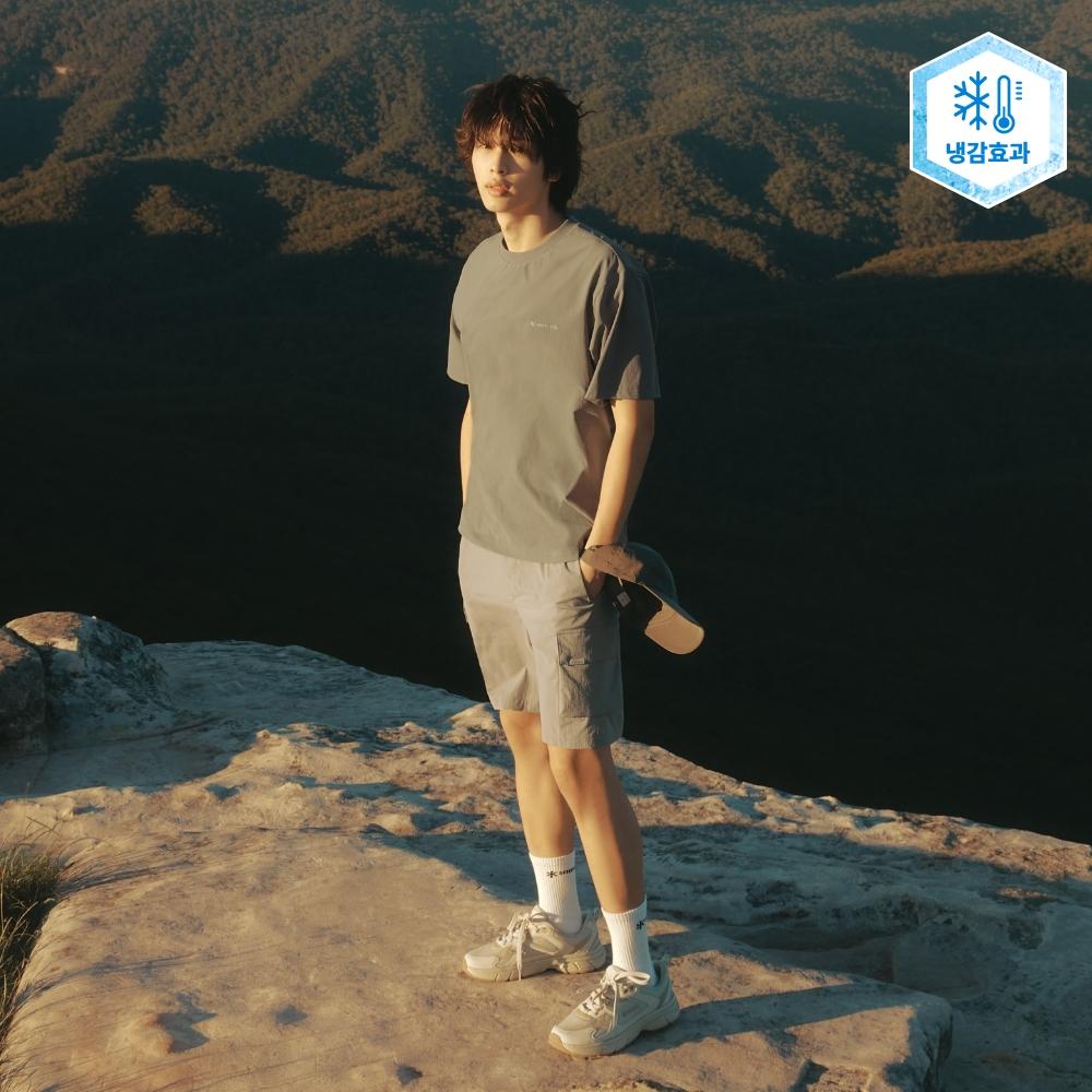 [Snowpeak] Route Cargo Shorts Fog Gray (S26MURHP60) 80(S)