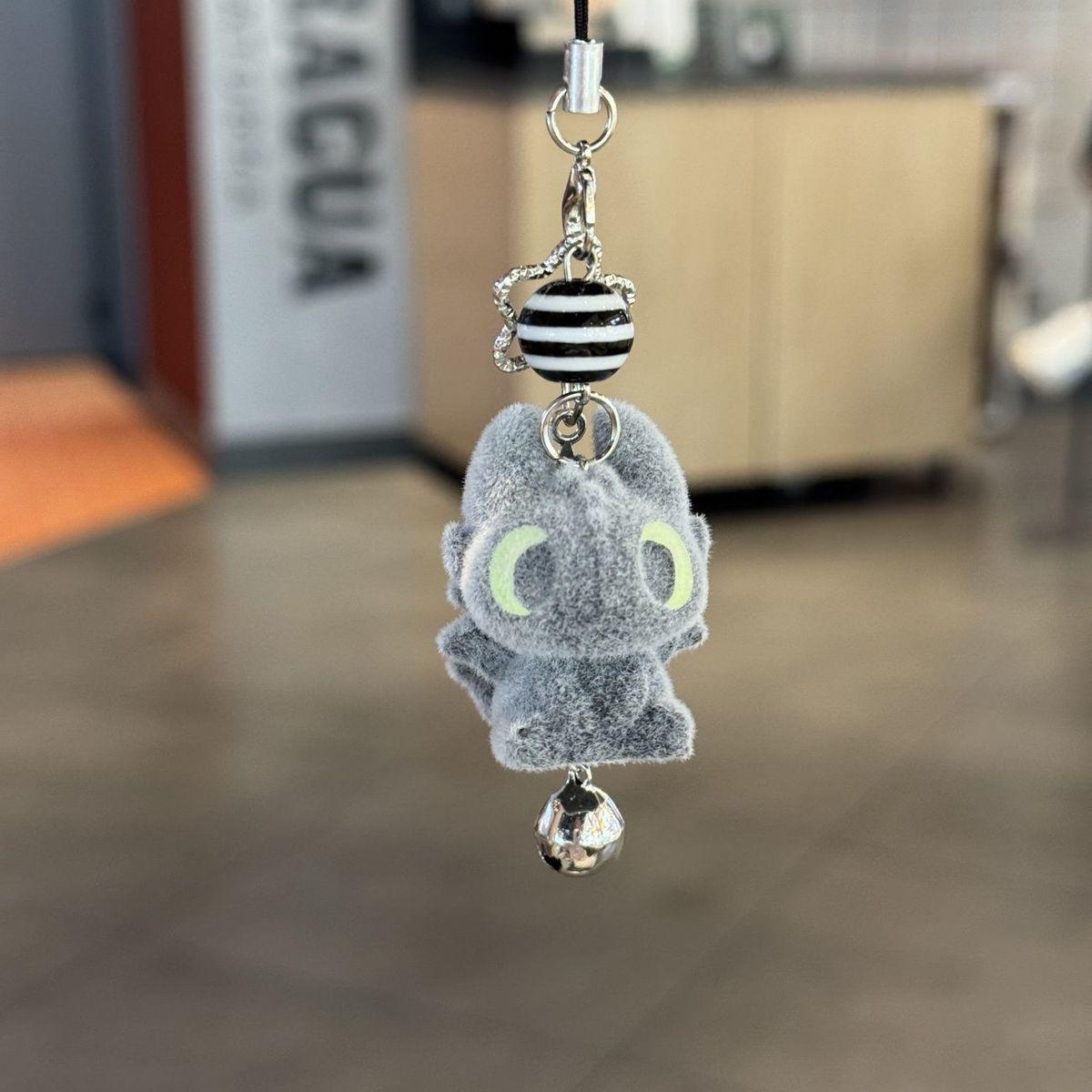 

Adorable Toothless Keychain: Cute Cartoon Couple Best Friend Pendant and Bag Charm