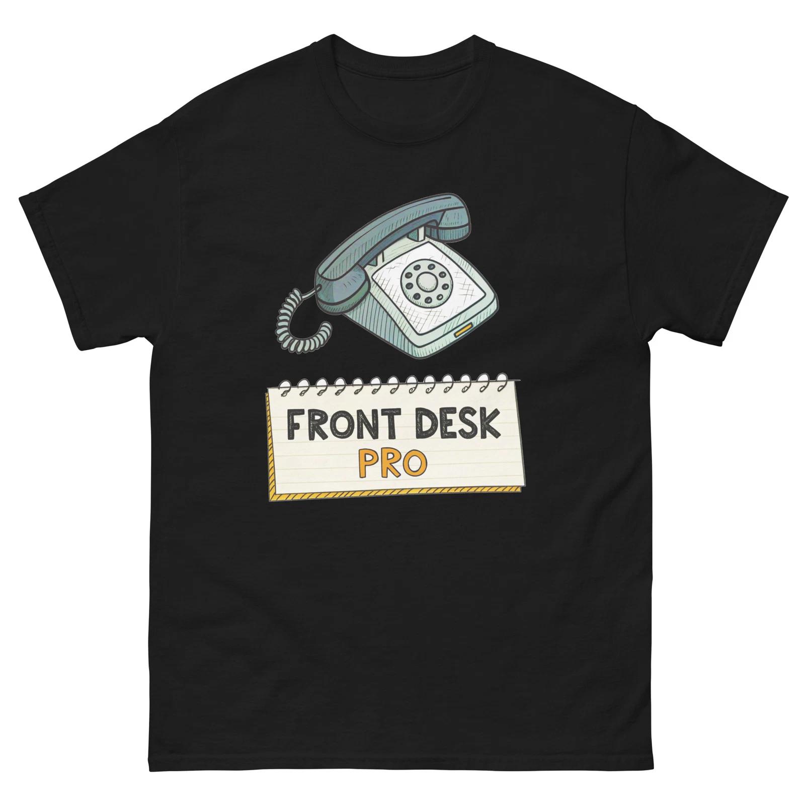 

Front Desk Pro Occupation Job Professional T-Shirt XL