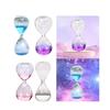 Bubble Singing Durable Birthday Present Crystal Hourglass for Home School Teaching Desktop Classroom Game Toy Decor