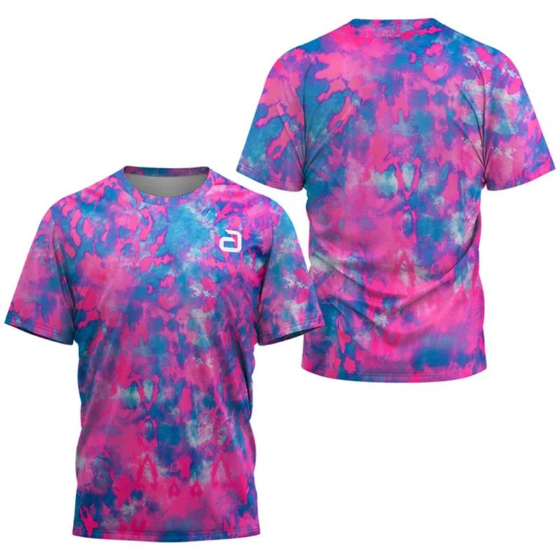 Herrbordtenniströja, sommar tennis och badminton träning utomhussport snabbtorkande O-ringad topp