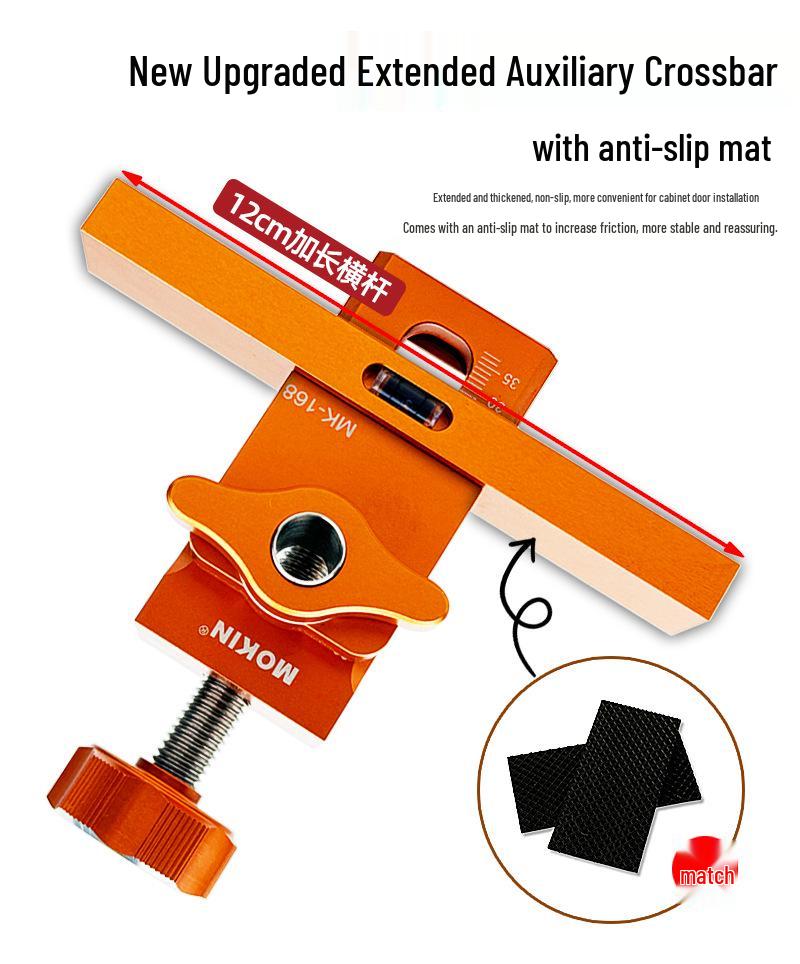Multifunctional Cabinet Door Installation Positioner & Rebounder
