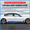 2Pcs Carbon Car Door Side Skirt Sill Stripe Sticker Anti-scratch Refit Sticker For BMW M Performance 1 3 5 7 Series M3 M4 M5 M6 X1 X3 X5 X6 X7 E30 E3