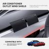 YZ For Tesla Model 3 Y Highland Juniper 2025 Air Vent Outlet Anti-Direct Blowing Ac Vent Baffle Cover Conditioning Diverter