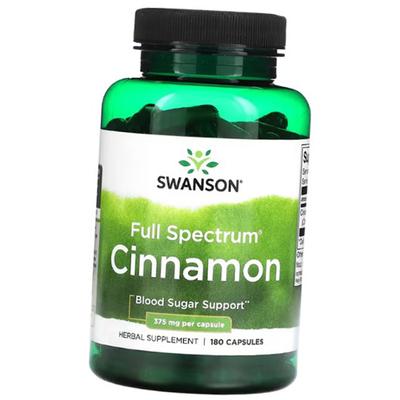 Cinnamon Extract, Full Spectrum Cinnamon 375, 180 Caps (71280327)