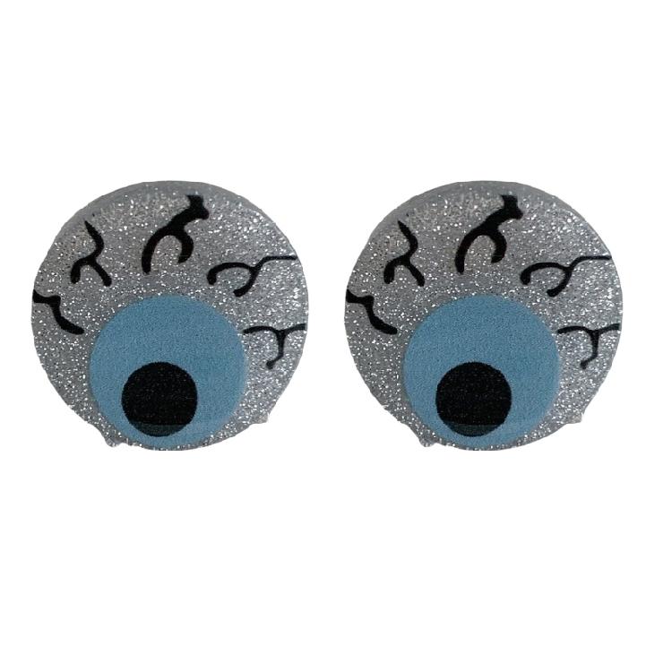 2Pcs Creative Halloween Costume Clip Reusable Acrylic Hairpin Hair Accessories For Children Adults Theme Parties