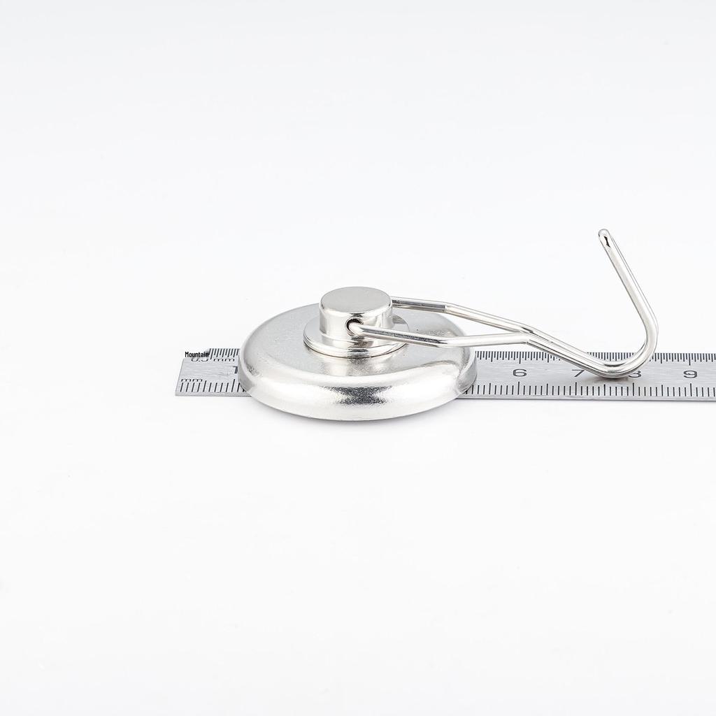 Strong Neodymium Rotating Hook: Powerful No-Drill Magnetic Mount