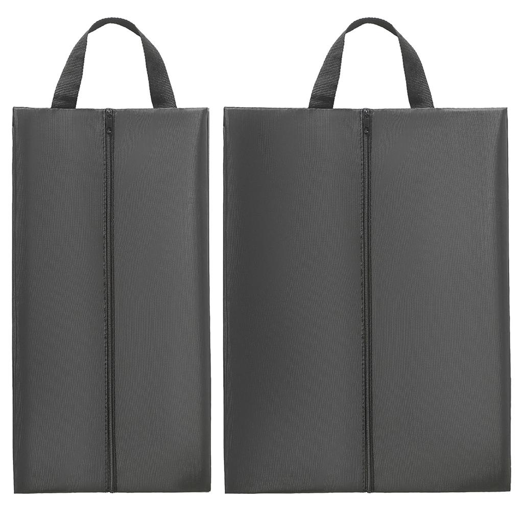 Multipurpose Oxford Fabric Travels Shoe Storage Bag with Zippers Home Accessory for Vacation and Business Trips