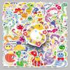 50pcs Year of the Snake Zodiac Stickers - Cute, Waterproof Decorations for Phone & Water Bottle