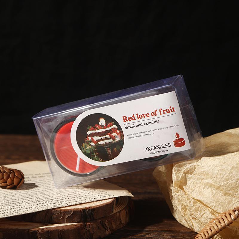 Glass Cup Scented Candle Creative Valentine's Day Confession Proposal Romantic Unscented Small Candle Gift