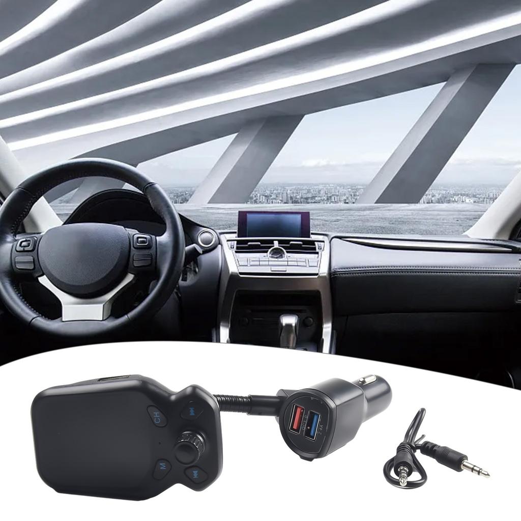 FM Transmitter MP3 Player Radio Adapter USB Charger Kit for Car Stereo Music