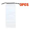 Umbrella Storage Bag Translucent Plastic Waterproof Anti-dirty Umbrella Cover Reusable Portable Drawstring Bags Home Storage