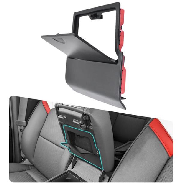 Fit -2025 GMC Canyon Cab Center Console Armrest Hidden Storage Box Organizer