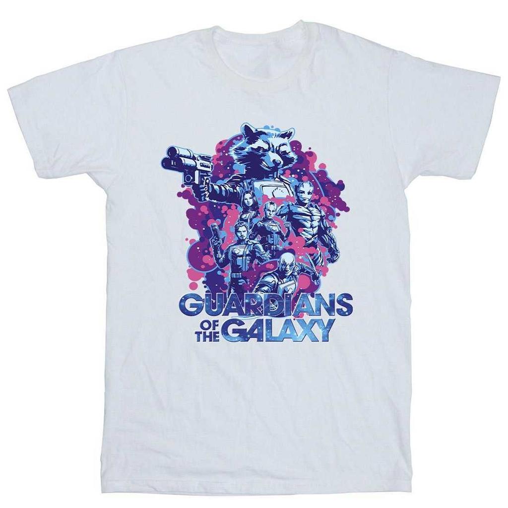 Guardians Of The Galaxy Volume 3 Pojkar Karaktärsposer Bomulls T-shirt