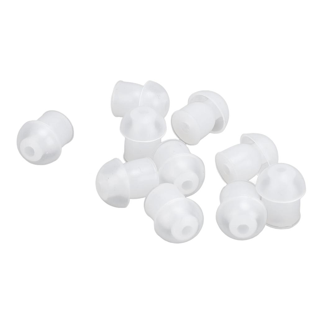 20 Pcs Hear Aid Ear Tips Soft Silicone Replacement Earplug Domes Hear Aids Earbud Tip for Hear Aid