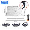 Car Sunshade Umbrella Front Windshield Sun Shade Foldable Protected Parasol Summer UV Protection Universal Perfect for EU Summer