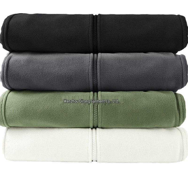 Men's Trendy Fleece Stand Collar Cardigan Jacket