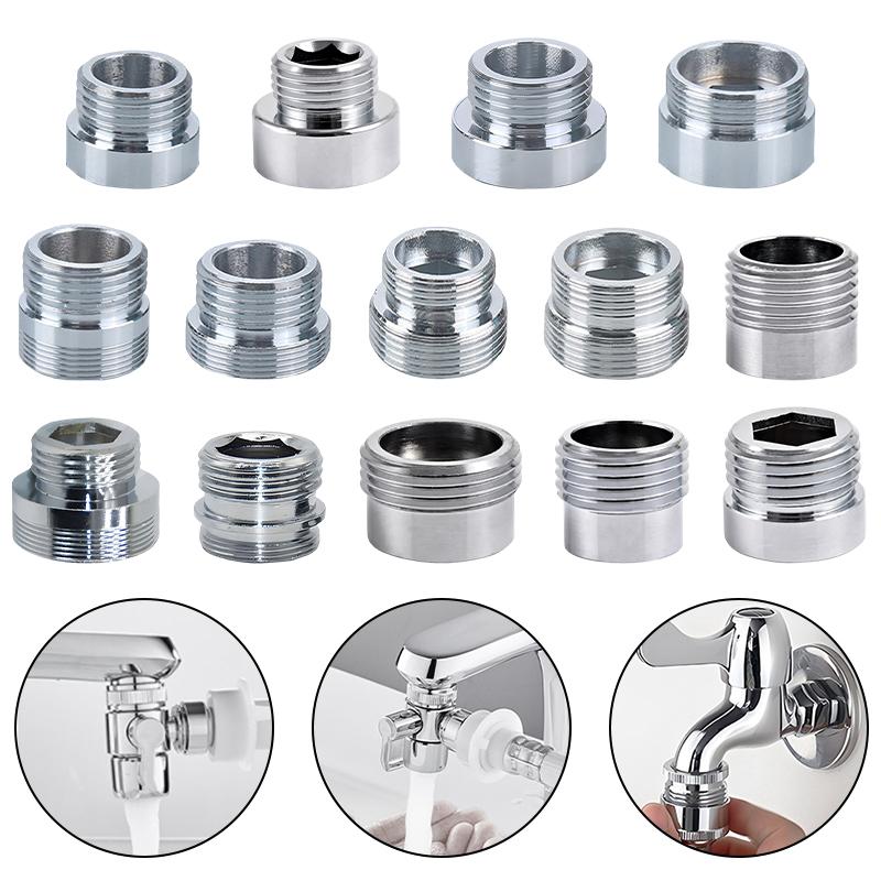 Tap Extension Connector 1/2 To M16 M18 M20 M22 M24 M28 Thread Connector For Faucet Water Heating Install Shower Accessories