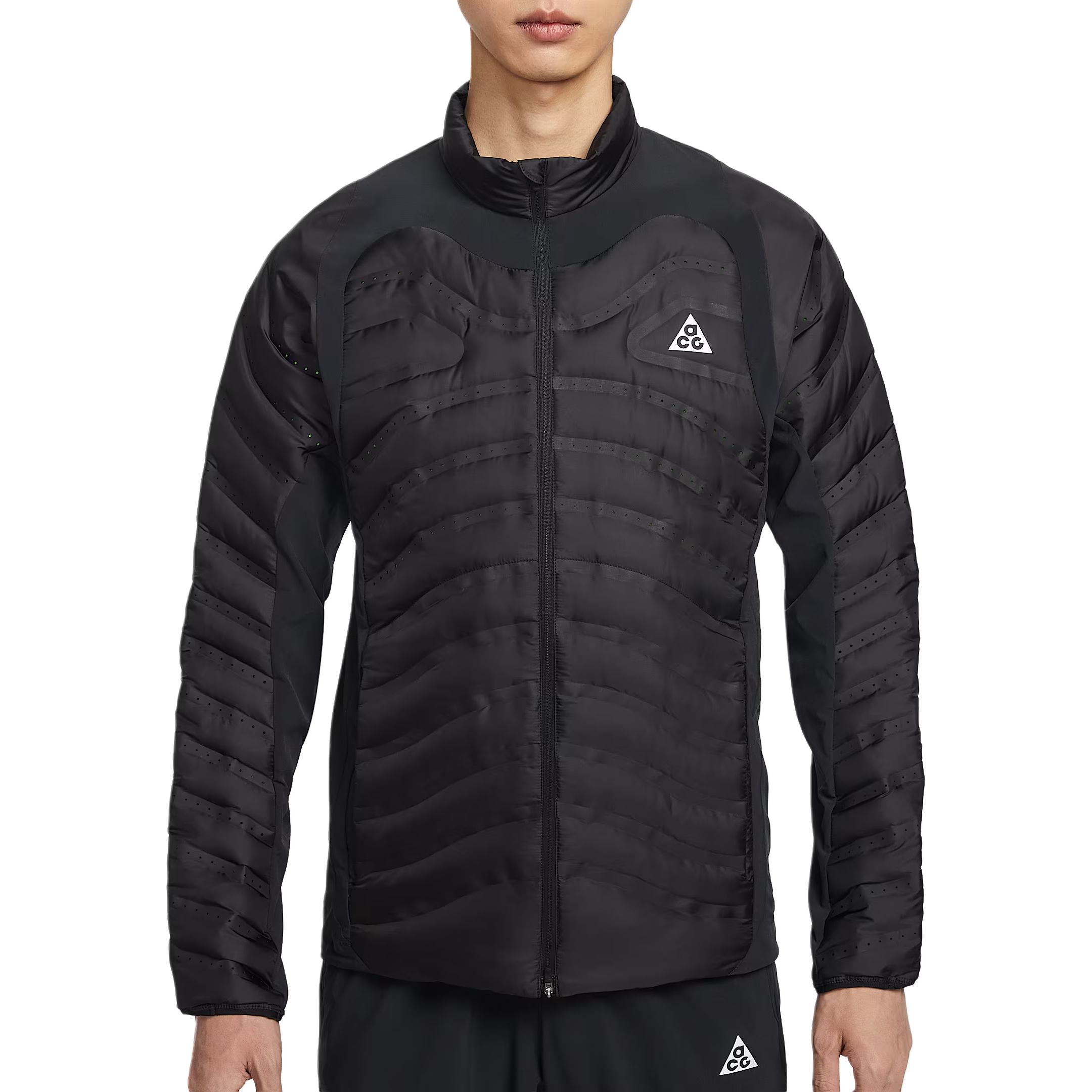 Nike ACG Series Lava Loft Therma-FIT Stretch Spliced Duck Down Warm Breathable Long Sleeve Down Jacket Men jackets IO9133-010 L