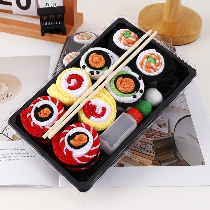 

Жіночі осінні та зимові шкарпетки для суші: Чиста бавовна, довгий, поглинаючий піт, дезодорант. Включає подарункову коробку з лососем. Популярний дизайн. Women s One Size [35-40]