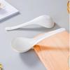 Tai Shun Gold-Rimmed Ceramic Soup Spoon