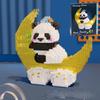 Panda Building Blocks Toy Creative Birthday Gift For Boyfriend/girlfriend Made Of Plastic/abs Material Includes 800+ Diamond-like Pieces