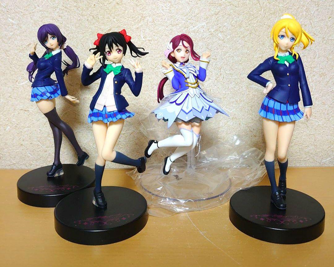 

[USED] Ichiban Kuji Love Live B Prize Sakurauchi Riko, Yazawa Nico, Ayase Eli, Tojo Nozomi Figure